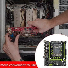 Scheda madre X79G + cavo SATA + cornice LGA2011 4XDDR3
