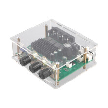 Scheda amplificatore audio TPA3116D2 con involucro