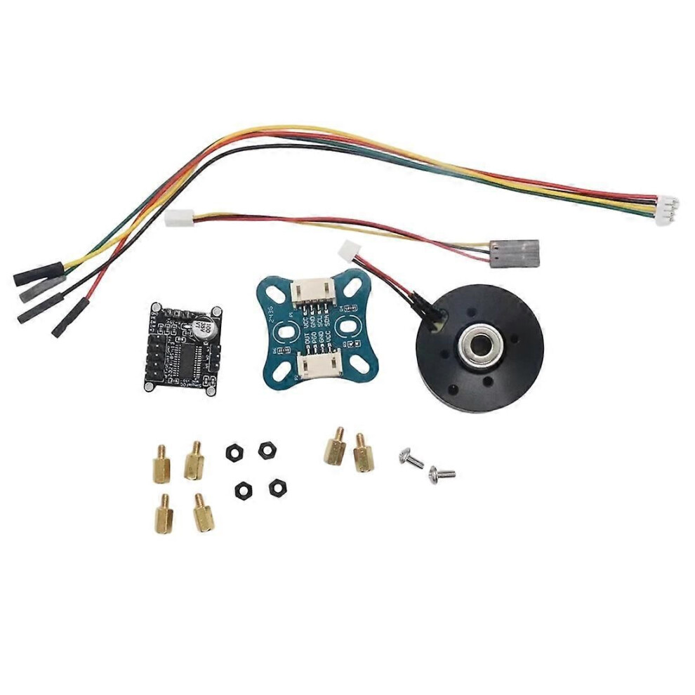 2804 Outer Rotor Bldc Motor Kit With As5600 Magnetic Encoder Simplefocmini Driver Board,Neodymium Magnet Hollow 9319739808827