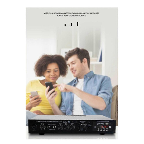 Ενισχυτής Bluetooth υψηλής ισχύος HIFI Subwoofer 5.1 καναλιών, βύσμα EU