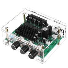 Scheda amplificatore audio digitale TPA3116D2 a doppio canale 80Wx2 stereo, preamplificatore audio ad