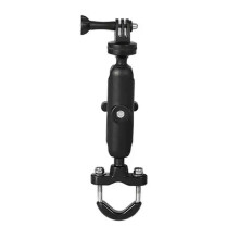 Supporto per manubrio moto girevole a 360 in alluminio, staffa per bicicletta