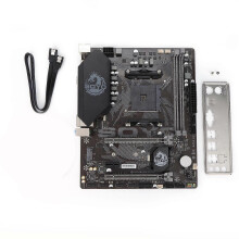 Scheda madre da gioco B550 AM4 APU Ryzen PCIE 4.0 XMP 3800 MHz con doppia porta grafica.