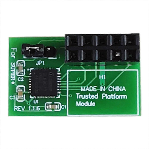 10Pin SPI TPM 2.0 Module compatible for -AOM-TPM-9670H(A)