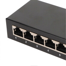 5 Port Ethernet Unmanaged Switch 100M Ethernet Splitter Network Switch Hub Shunt to 240V for Home