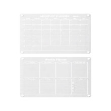 Calendario magnetico in acrilico