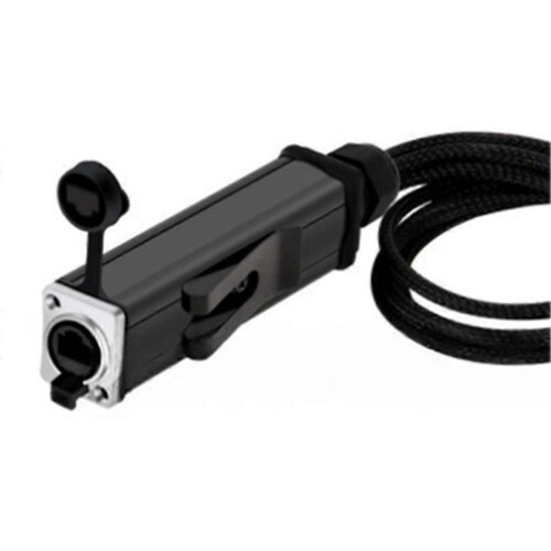 1 ζεύγος STP RJ45 Cat5/6 σε 4 κανάλια XLR 3Pin πολλαπλής επέκτασης δ 1