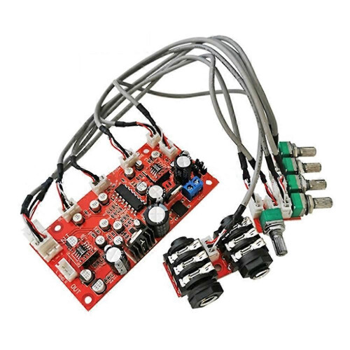 Ψηφιακό μικρόφωνο DC 12V 24V PT2399 Πλακέτα ενισχυτή ήχου καραό