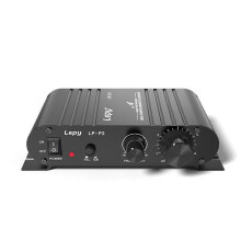 Lepy LP-P2 Μίνι Subwoofer Έξοδος Πλήρους Εύρους Ενισχυτής 100W με Έξ