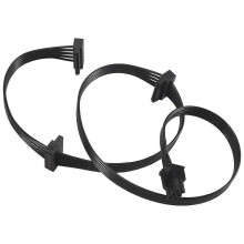 Cavo di alimentazione da PCIe 6 pin maschio a 3 SATA compatibile con gli alimentatori Focus Plus FOCUS+