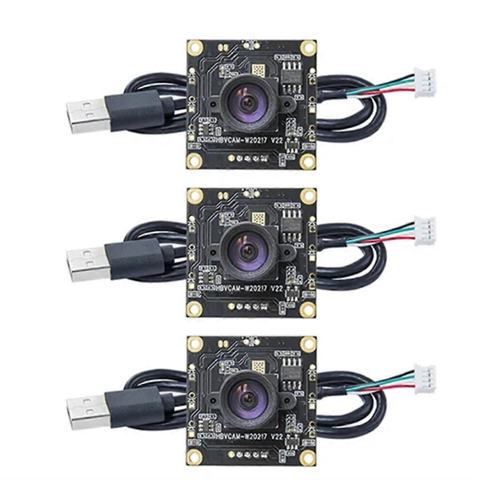 3Pcs Ov9732 100 Degrees 1280X720 30Fps Camera Module For Autodarts Io With 1M Cable,Pcb Size:32x32mm 9319739806304