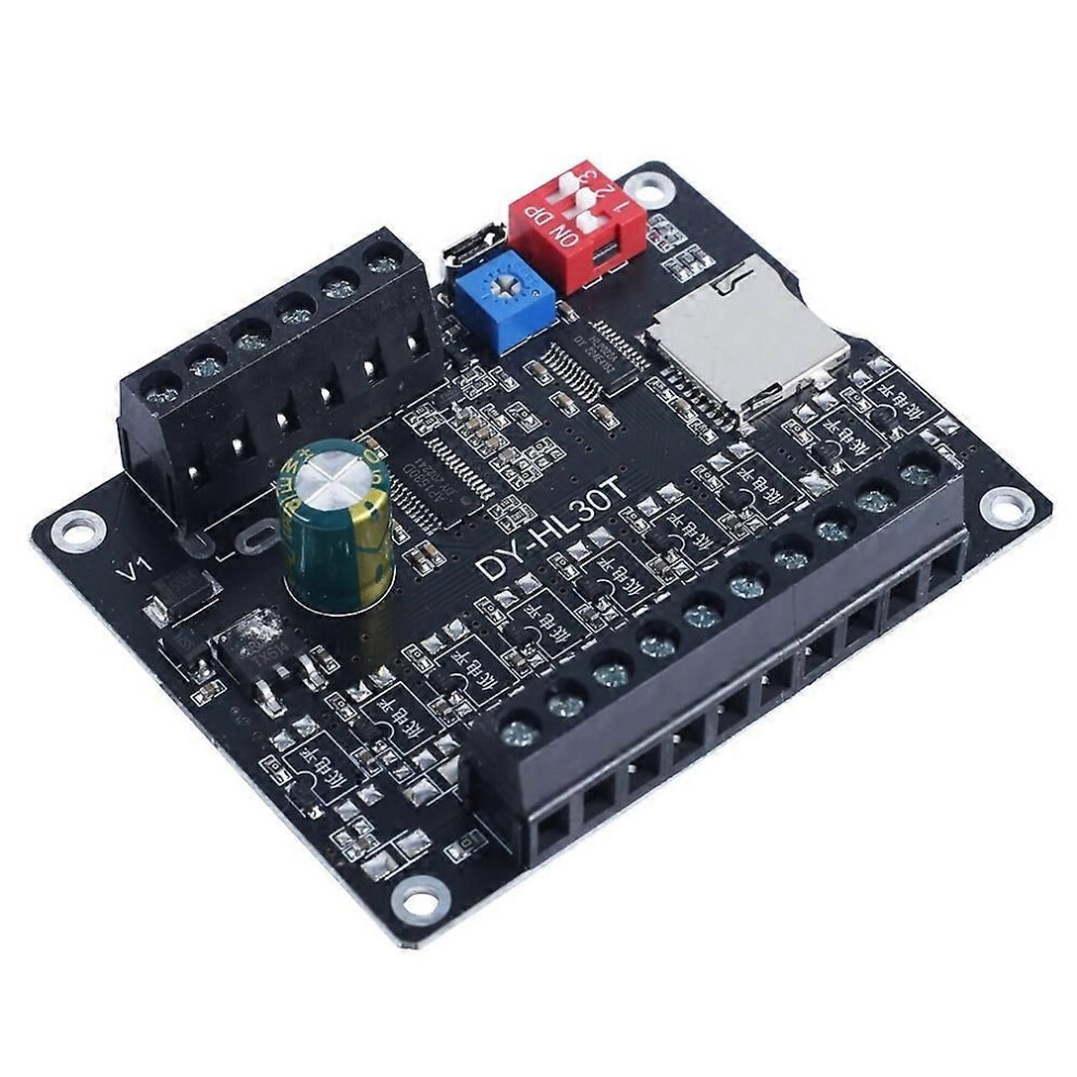30W Mp3 Voice Playback Module Dy-L30t 9 Trigger Music Player Power Amplifier Board Tf Card 32G Max Wav Dc 12V 24V Mp3 A 9319739807325
