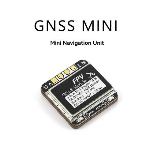 Μονάδα GPS GNSS MINI M10 UBX NMEA Διπλού Πρωτοκόλλου Ρυθμού 10HZ Ενσω 1
