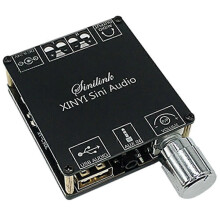 XY-C50L Scheda amplificatore di potenza digitale Bluetooth 5.0 AUX 2X 50W Altoparlante Modulo amplificatore