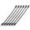 6 Pcs 1 Ft Flat Internet Network Cable Solid Cat6 High Speed Patch Lan Wire With Snagless Rj45 Conne 1