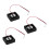 3X DC 12V 0.1A 2 ακίδων κουτί υπολογιστή ψύκτη CPU ανεμιστήρας ψύξης 40mm x 40mm x 10mm 1