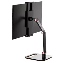 Supporto portatile per monitor, supporto per tablet, morsetto da scrivania regolabile per monitor portatile
