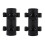 2PCS Awning Pole Fixing Tube Ground Bracket Windproof Adjustable Tent Canopy Support Rod Fixer 1