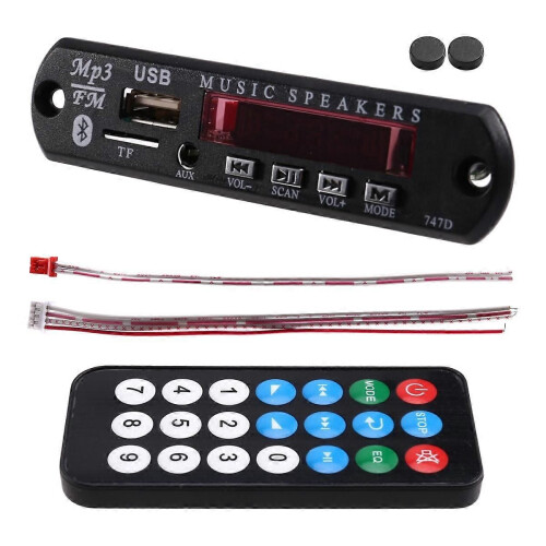 Wireless Bluetooth 5.0 Decoder Board 5.0 DC 12V MP3 WMA Audio Module 1
