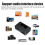 2-in-1 Receiver Transmitter Plug and Play Bluetooth-Compatible Stereo Adapter High Definition HiFi Support NFC 2