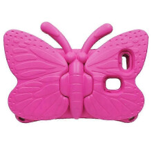 Θήκη για Galaxy Tab A7 Lite 8.7" & Tab A9 - Θήκη Tablet EVA με βάση στήριξης Butterfly, ροζ