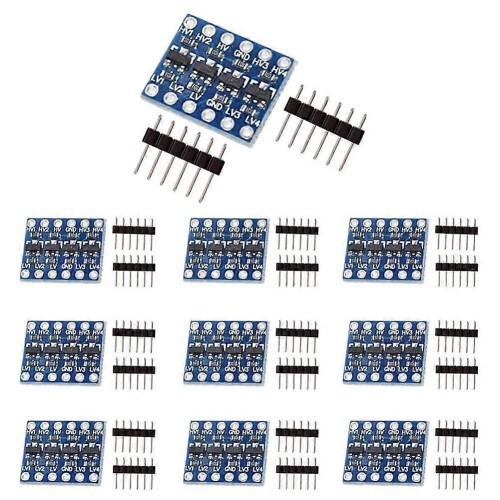 10 τεμάχια 4 καναλιών IIC I2C Μετατροπέας Στάθμης Αμφίδρομης Μ