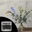 Supporto a spirale per steli Ikebana, griglia floreale trasparente riutilizzabile (S) 4