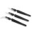 3Pcs Anti-Static Reverse Ceramic Tweezer Black 4