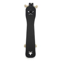 1/2-1/4 Violin Shoulder Rest, ABS Strong Simplified End Rod, Adjustable Holder for Comfort