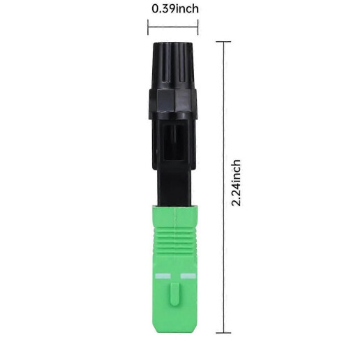 10pcs SC Optical Fiber Fast Cold Quickly Connector Optic Cable Adapter Singlemode 2
