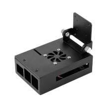 For RDK X5 Aluminum Alloy Heat-Sink Housing with Cooling Fan and Camera Bracket Rotate Up and Down 150