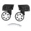 2pcs Universal Wheels Silent Shock Absorbing Travel Suitcase Casters 1