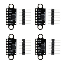 4Pcs VL53L0X Time-of-Flight (ToF) 940nm Laser Ranging Sensor Breakout GY-VL53L0XV2 Distance Measurement Module