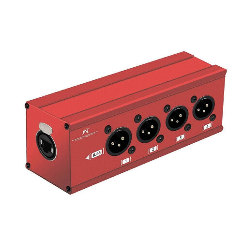 1 ζεύγος RJ45 4 καναλιών 3 ακίδων XLR ήχου/επέκταση καλωδίου δι 1
