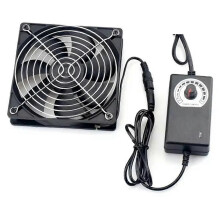 Ventola di raffreddamento da 120 mm a 2700 RPM con controller, 12 cm, 12 V, BTC, per chassis di macchine,