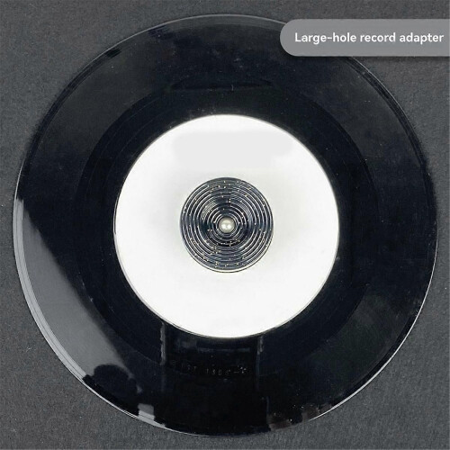 LP45 RPM Turntable Adapter Turntable Phonograph Audio Conversion Base compatible EP Vinyl Record Turntable 1
