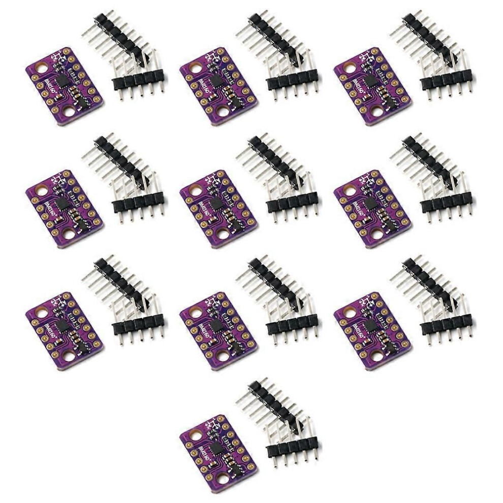 10Set Bmi160 Gy-Bmi160 6Dof 6-Axis Rate Gyro Gravitation Accelerometer Sensor Module Iic I2c Spi Communication Protocol 3-5V 9319739813517