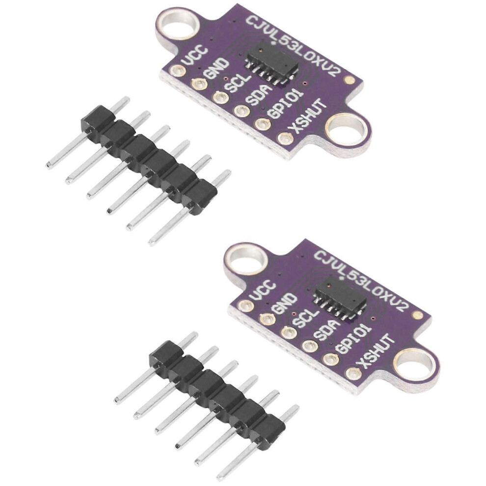 2Pcs Time-Of-Flight Tof Ranging Sensor Breakout 940Nm -Vl53l0xv2 Distance Module I2c Iic 9319739813494