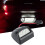 Luzes de placa de LED ultrabrilhantes, compatíveis com diversos modelos, carcaça em ABS resistente e à prova d'água para Chevrolet Silverado e 4