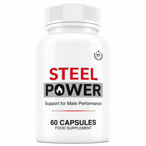 Steel Power Capsules for Men 60 Capsules