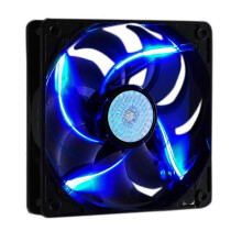 COOLER MASTER 120 Ventola per case PWM da 120 mm, ventola silenziosa Gale Volume 12025 (luce blu)