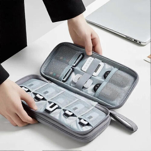 Boona USB Flash Drive Storage Bag U Disk Case Bag Dustproof Thumb Drive Organizer Electronic Accessories Pouch Holder 2