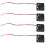 4X, 40mm x 10mm 0.12A 2Pin 5V DC χωρίς ψήκτρες ανεμιστήρας ψύξης με ρουλεμάν μανικιού 1
