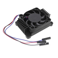 compatible Raspberry Pi CM4 Aluminum Alloy CNC Extreme Heat Sink Cooling Fan Compute Module 4 PWM Speed Control Fan Heatsink