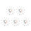 60Pcs Ergonomic Long Handle Pet Spoon and Fork for Dog Cat Feeding 2