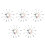 60Pcs Ergonomic Long Handle Pet Spoon and Fork for Dog Cat Feeding 4
