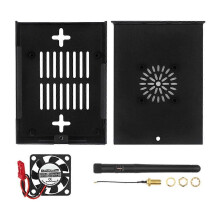 For 5 Max Case with Fan Active Passive Cooling Shell Antenna Heatsinks for 5 Max Board