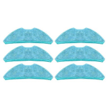 Mop Cloth for Homerun 2000/3000 Series XU2000/20 XU2100/10 XU2100/20 XU3100/01 Vacuum Cleaner Spare Parts 6PCS