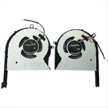 Laptop Cooling Fan CPU+GPU Laptop Cooler Replacement Fan compatible for