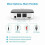 Προσαρμογέας Bluetooth 5.0 BTI-029 Πομπός Bluetooth 2 σε 1 Δέκτης ήχου AUX SPDI 3